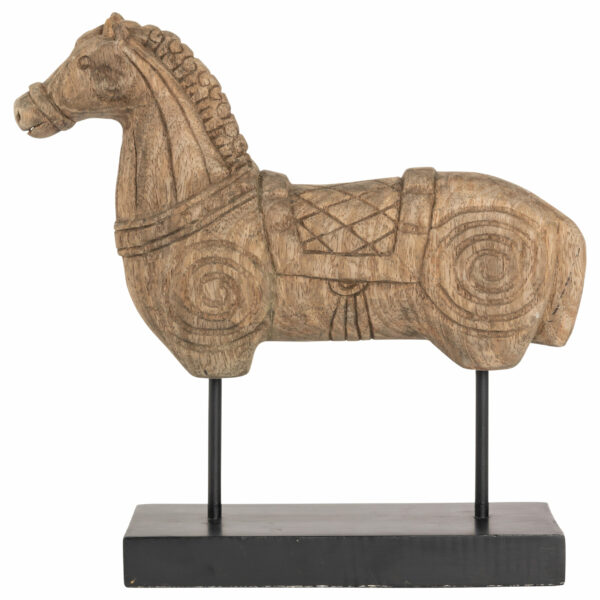 Tredekor hest på stativ