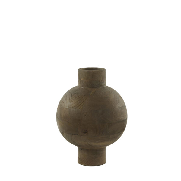 VASE DECO BARUMI RØDBRUN H32cm