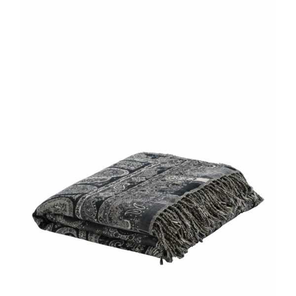 AW EROZ PAISLEY DARK GREY 60-71059 Pledd